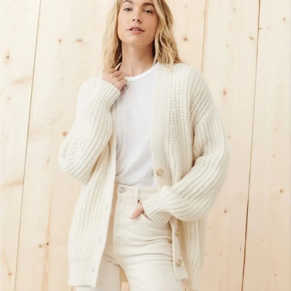 Jenni Kayne organic cotton cocoon cardigan